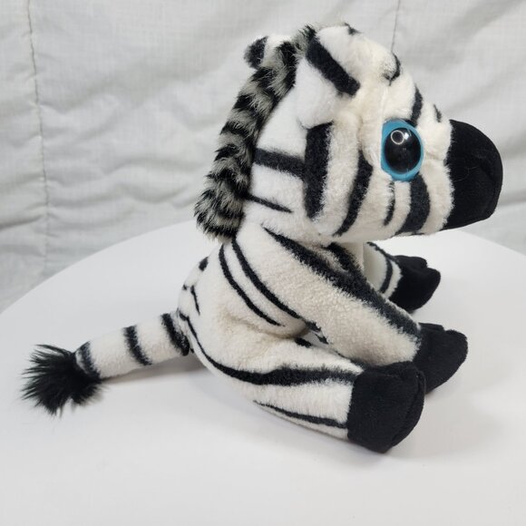 Zebra Plush Stuffed Animal 7" - Picture 6 of 9
